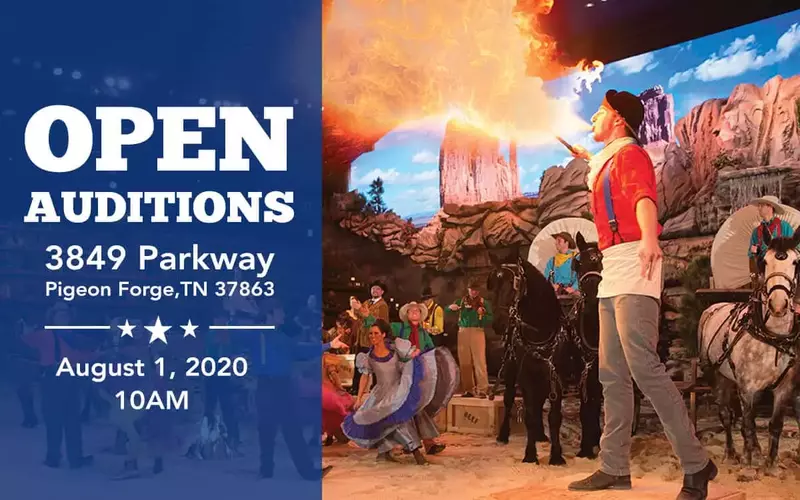 Open Auditions at Dolly Parton's Stampede