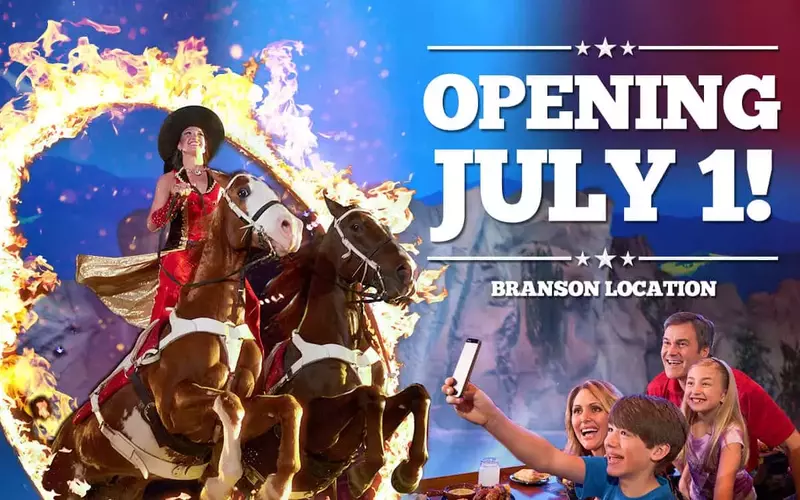 Dolly Parton's Stampede Reopening July 1 in Branson, MO