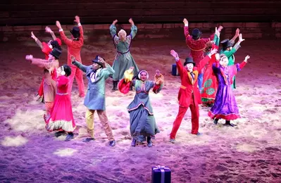 Christmas performers at Dolly Parton's Stampede