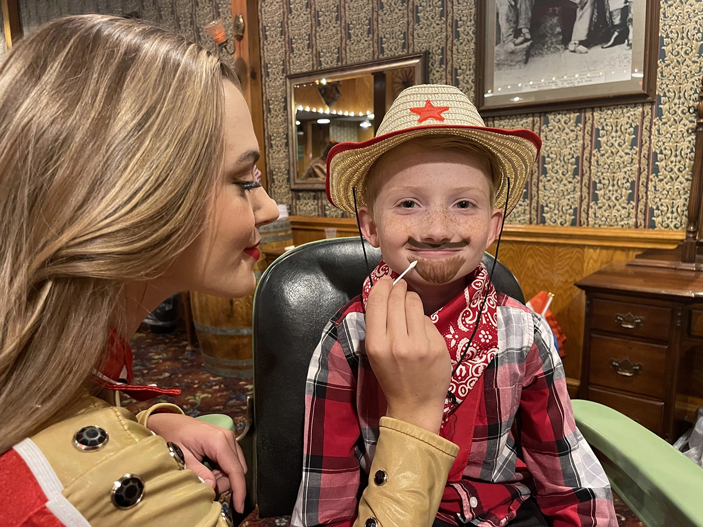 boy during Join the Stampede makeover