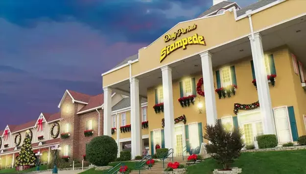 Dolly Parton's Stampede in Branson during Christmas