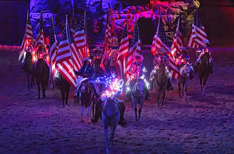 grand finale at Dolly Parton's Stampede